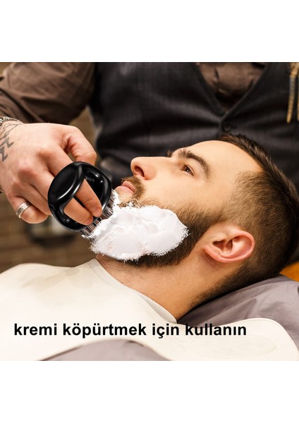 At Kılı Sakal Tarama Tıraş Temizlik Fırçası Absolute Professional 719474