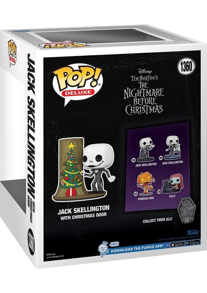 Pop Deluxe Figür: The Nightmare Before Christmas 30TH - Jack With Chrismers Door Town fiyatları