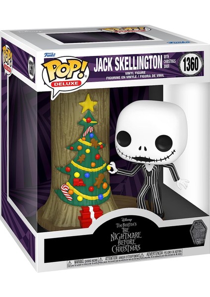 Pop Deluxe Figür: The Nightmare Before Christmas 30TH - Jack With Chrismers Door Town modelleri