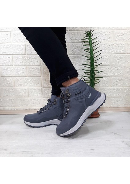 29652 Gri Renk Waterproof Kaymaz Rahat Erkek Bot indirimleri