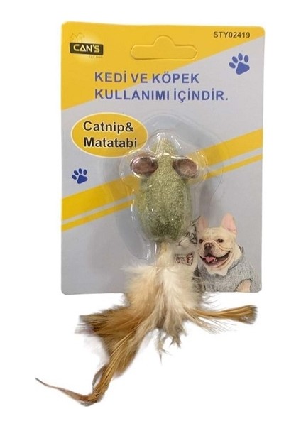 STY02419 Catnip&matatabi Fare Oyuncak 16.5 x 3 cm