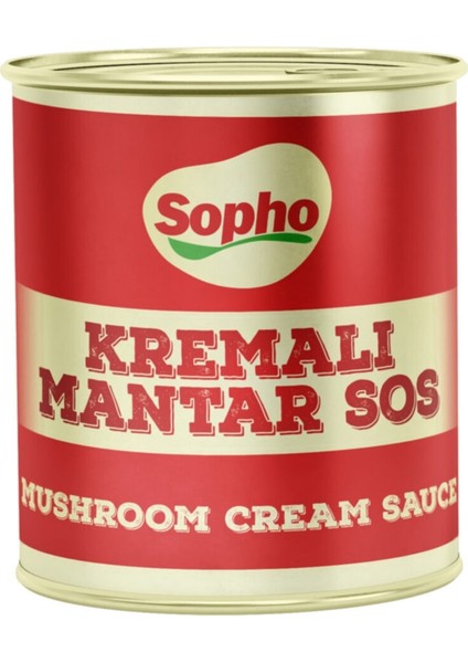 Kremalı Mantar Sos 775 gr (Cream Of Mushroom Sauce)
