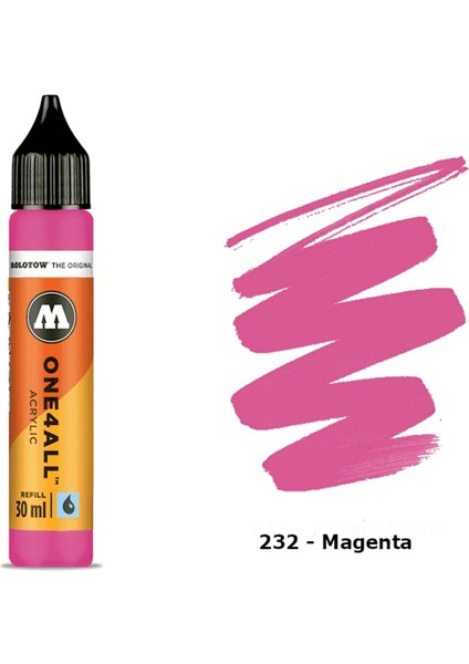 Akrilik Refill 30 ml N : 232 Magenta