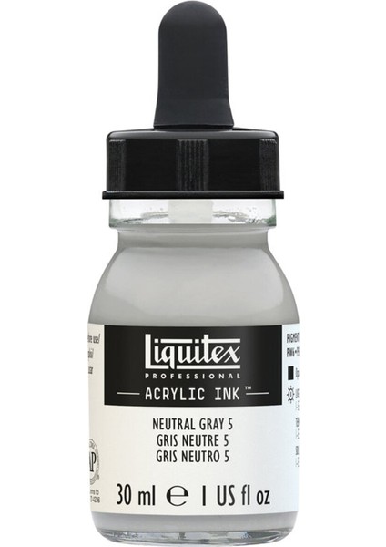 Akrilik Mürekkep 30 ml - Neutral Gray