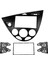 2 Din Radyo Fasica Ford Focus/fiesta Stereo Panel Radyo Trim Kiti Yüz Çerçeve Lhd Takma Kurulum (Yurt Dışından) 1