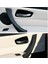 Araba Sol Yan Siyah Iç + Dış Kapı Paneli Kolu Çekme Ayar Kapağı Bmw E90 E91 328I 335I 328XI 335XI Aksesuarları (Yurt Dışından) 2