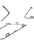Araba Dsg Dişli Çerçeve Braketi Daire At Vites Sopa Vites Topuzu Çerçeve Trim 5GG713203A Golf 7 7.5 Golf R 2008-2013 (Yurt Dışından) 5