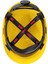 ™ G3000NUV-GU Sert Başlık, Uvicator, Mandallı, Havalandırmalı, Plastik Ter Bantlı Baret / Sarı 3