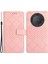 Honor X9B 5g Litchi Doku Çıkmaya Dayanıklı Pu Deri Stand Telefon Kapağı (Yurt Dışından) 1