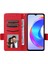 Honor X5 Plus / Play 40C 5g Litchi Dokusu Flip Telefon Kabuğu Deri Kapağı Kayış (Yurt Dışından) 3