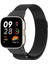Xiaomi Redmi Watch 3 Metal Mıknatıslı Kordon - Siyah Mrayd 1