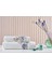 2'li Havlu Set Micro Flora Kırıkbeyaz 1