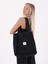 Koyu Antrasit Cepli Kare Kot Bez Kol & Omuz Çantası Tote Bag Kanvas Günlük Jean Model Yazlık 35X35 2