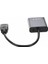 HDMI To VGA Ses Destekli Monitör Dönüştürücü Kablo Çevirici Adaptör 2