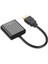HDMI To VGA Ses Destekli Monitör Dönüştürücü Kablo Çevirici Adaptör 3