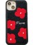 IPHONE15PROMAX Cep Telefonu Kılıfına Uygun Işlemeli Peluş Çiçekler (Yurt Dışından) 1
