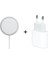 Apple MHXH3TU/A 11-12-13-14-15 Pro Promax Uyumlu Magsafe Hızlı Şarj Wireless Şarj ve 20W USB-C Adaptör Şarj Cihazı 1