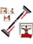 Koridor Kapı Barfiksi Barfix Aleti Çubuğu Çekme Barı 60-100 cm Demiri Bar 2