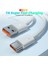 7A USB C Tipi Kablo 100 W Hızlı Şarj Kablosu Usb-C Şarj Veri Kablosu Cep Telefonu C Tipi Kablo Samsung S21 Ultra S20 Poco (Yurt Dışından) 2