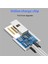 Uslıon LED Manyetik Mikro USB Kablosu Hızlı Şarj Tipi C Mikro Kablo Mıknatıs Şarj Cihazı Samsung Xiaomi Adaptörü USB iPhone 11 (Yurt Dışından) 3