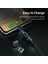 Szyupxın Manyetik USB Kablosu 3 In 1 Mikro USB Şarj Cihazı 3 M LED Mıknatıs Kablosu C Tipi Kablo IPHONE11 Xs Xiaomi Samsung Telefon Kablosu (Yurt Dışından) 3