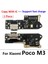 USB Şarj Portu Kurulu Flex Kablo Konektörü Xiaomi Poco X3 M4 Pro M3 Redmi Not 7 8 8t 9s 9 10 10S 11 Pro 4g 5g Mikrofon (Yurt Dışından) 1