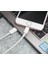 Apple iPad Macbook Pro Için USB C Şarj Veri Kablosu Huawei Xiaomi Samsung Cep Telefonu Pd Hızlı Şarj USB Tip-C Güç Kablosu (Yurt Dışından) 5