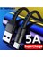 5A USB C Tipi Kablo 0.25 M 1 M 2 M Hızlı Şarj Usb-C Kablosu Huawei P30 P20 Mate 20 Pro Telefon Supercharge Qc3.0 USB C Cabo Kablosu (Yurt Dışından) 1