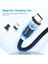 Uslıon Manyetik Mikro USB Kablosu Samsung S10 S9 Tip-C Şarj Şarj iPhone Xs Xr 8 7 Mıknatıs Şarj Cihazı USB C Tipi Kablolar (Yurt Dışından) 2