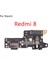 Şarj Bağlantı Noktası Konektörü Kurulu Parçaları Flex Kablo Xiaomi Redmi Not 8 8 Pro Için Mikrofon Mikrofonlu (Yurt Dışından) 5