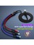 Süper Şarj 6A 66W 3 In 1 USB Kablosu Huawei Için iPhone 13 Pro 3in1 2in1 Hızlı Şarj 8 Pin Mikro USB C Tipi Kablo Samsung Için (Yurt Dışından) 5