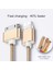 Voxlınk USB Kablosu Naylon Örgülü Hızlı Şarj Kablosu iPad 1 30 Pin Metal Tıpa Senkronizasyon Verileri USB Şarj Aleti Kablosu iphone 4 4 S 3gs (Yurt Dışından) 2