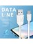 Qoovı USB C Tipi Kablo Hızlı Şarj C Tipi Cep Telefonu Mikro USB Şarj Cihazı Android Veri Kablosu iPhone 13 Samsung Xiaomi Huawei (Yurt Dışından) 1