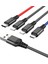 Hoco 4in1 USB Kablosu iPhone 13 12 11 Android Mikro USB C Tipi Kablo Xiaomi Samsung S22 S20 Huawei Hızlı Şarj Kablosu (Yurt Dışından) 5