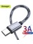 Essager Mikro USB Tip C Kablo Samsung Xiaomi One Plus Hızlı Şarj Kablosu Kablosu Usb-C Şarj Cihazı Cep Telefonu Usbc Tip-C Kablo (Yurt Dışından) 1