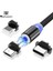 Suhach 1 M 2 M Manyetik Kablo LED Mikro USB Tip C Manyetik USB Şarj Kablosu iPhone x 7 8 Xs Max Xr Huawei Samsung Xiaomi Lg (Yurt Dışından) 1