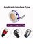 Mvqf 5A Yuvarlak Manyetik Kablo Fişi iPhone Tip C Mikro USB C Fişler Hızlı Şarj Adaptörü Telefon Microusb Tip-C Manyetik Fiş (Yurt Dışından) 2