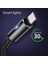 Mikro USB Tel LED Gösterge Kablosu 5A Hızlı Şarj Huawei Mate 40 Samsung Xiaomi Android Cep Telefonu Mikro USB Kablo Kordonu (Yurt Dışından) 3