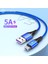 Lovebay LED 5A USB C Tipi Kablo Samsung S21 Xiaomi 11 Huawei P40 Cep Telefonu Hızlı Şarj Usb-C Şarj Aleti Kablosu Veri Kablosu (Yurt Dışından) 1
