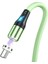 Mvqf 3 In 1 Manyetik Veri Kablosu 5A Hızlı Şarj Silikon USB Veri Kablosu Iphone 13 14 Huawei Samsung USB Kablosu Android Için (Yurt Dışından) 5