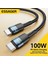 Essager 100 W USB Tip C USB C Kablosu Usb-C Pd Hızlı Şarj Şarj Kablosu Kablosu Macbook Samsung Xiaomi Tip-C Usbc Kablosu (Yurt Dışından) 1
