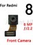Orijinal Küçük Ön Kamera Modülü Şerit Flex Kablo Xiaomi Redmi Için Not 6 7 8 9 6A 7A 8A 9A Artı Lite K20 Pro (Yurt Dışından) 2