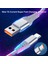 7A 100W Akış Aydınlık USB C Tipi Kablo Huawei P50 Onur 3A Hızlı Şarj USB C Şarj Veri Kablosu Xiaomi Samsung iPhone Için (Yurt Dışından) 5