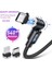 540 Döndür Manyetik Kablo USB Hızlı Şarj Tipi C Kablo Xiaomi Mıknatıs Şarj Mikro USB Kablosu Cep Telefonu Veri Kablosu (Yurt Dışından) 1