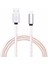 USB Kabloları Iphone x 8 7 6 Artı 6 S 5 5 S Se Ipad 2 Mini 1 M Moda Pu Deri Örgülü USB Kablosu Hızlı Şarj Kabloları (Yurt Dışından) 3