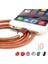 USB Kabloları Iphone x 8 7 6 Artı 6 S 5 5 S Se Ipad 2 Mini 1 M Moda Pu Deri Örgülü USB Kablosu Hızlı Şarj Kabloları (Yurt Dışından) 5
