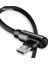 Oppselve 90 Derece Mikro USB Kablosu Hızlı Şarj Şarj Cihazı Telefon Veri Kablosu Mikro USB Kablosu Samsung Xiaomi Huawei C Tipi Kablo (Yurt Dışından) 2