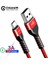 Qgeem USB Tip C Kablo Usb-C Cep Telefonu Hızlı Şarj USB Şarj Aleti Kablosu Samsung Galaxy S9 Huawei Mate 20 Xiaomi USB Tip-C (Yurt Dışından) 1