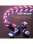 Aufu Glow LED Aydınlatma Manyetik Mikro USB Tip C Kablo Aydınlık Mıknatıs Kablosu USB Şarj Aleti Kablosu iPhone 12 11 Huawei Xiaomi (Yurt Dışından) 2