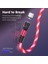 Aufu Glow LED Aydınlatma Manyetik Mikro USB Tip C Kablo Aydınlık Mıknatıs Kablosu USB Şarj Aleti Kablosu iPhone 12 11 Huawei Xiaomi (Yurt Dışından) 4